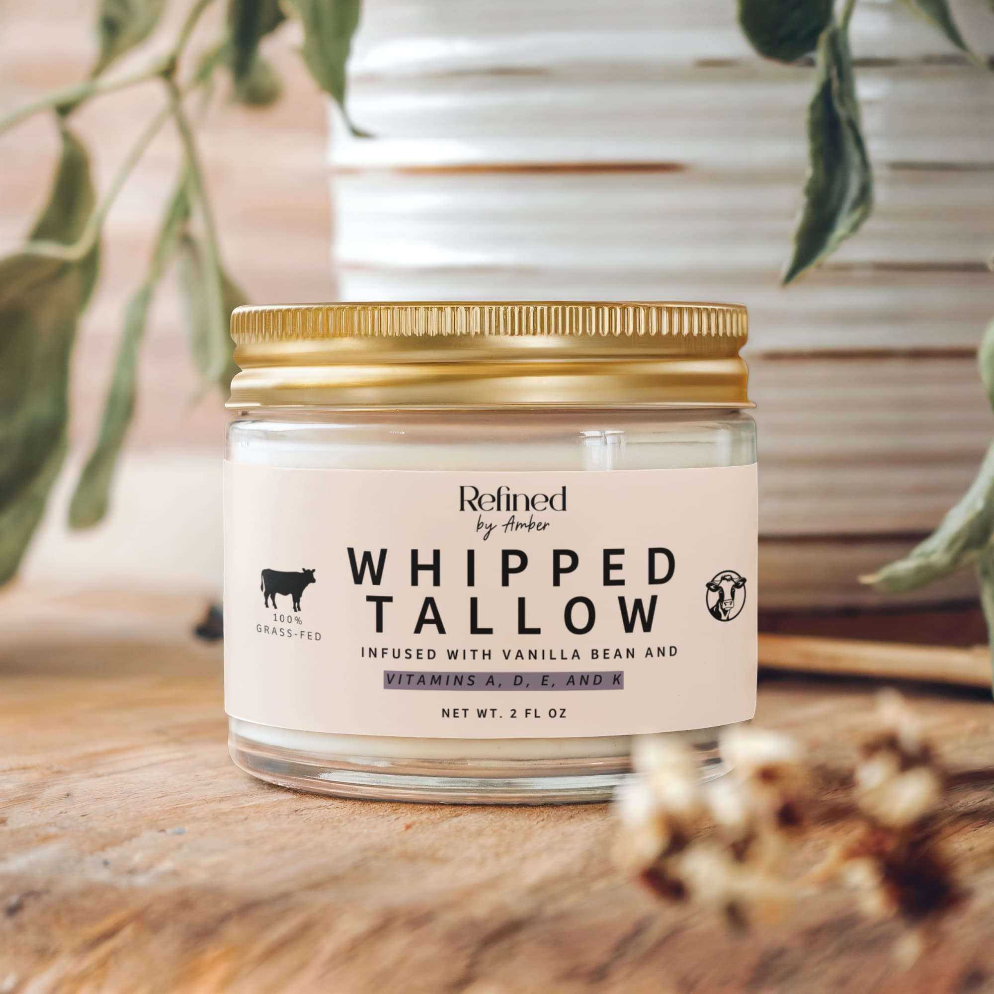 Whipped Grass-Fed Tallow Balm